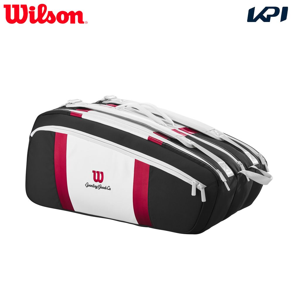『即日出荷』ウイルソン Wilson テニスバッグ・ケース COURAGE COLLECTION RACQUET BAG 15PK ラケットバッグ 15本収納可能 WR8034301001