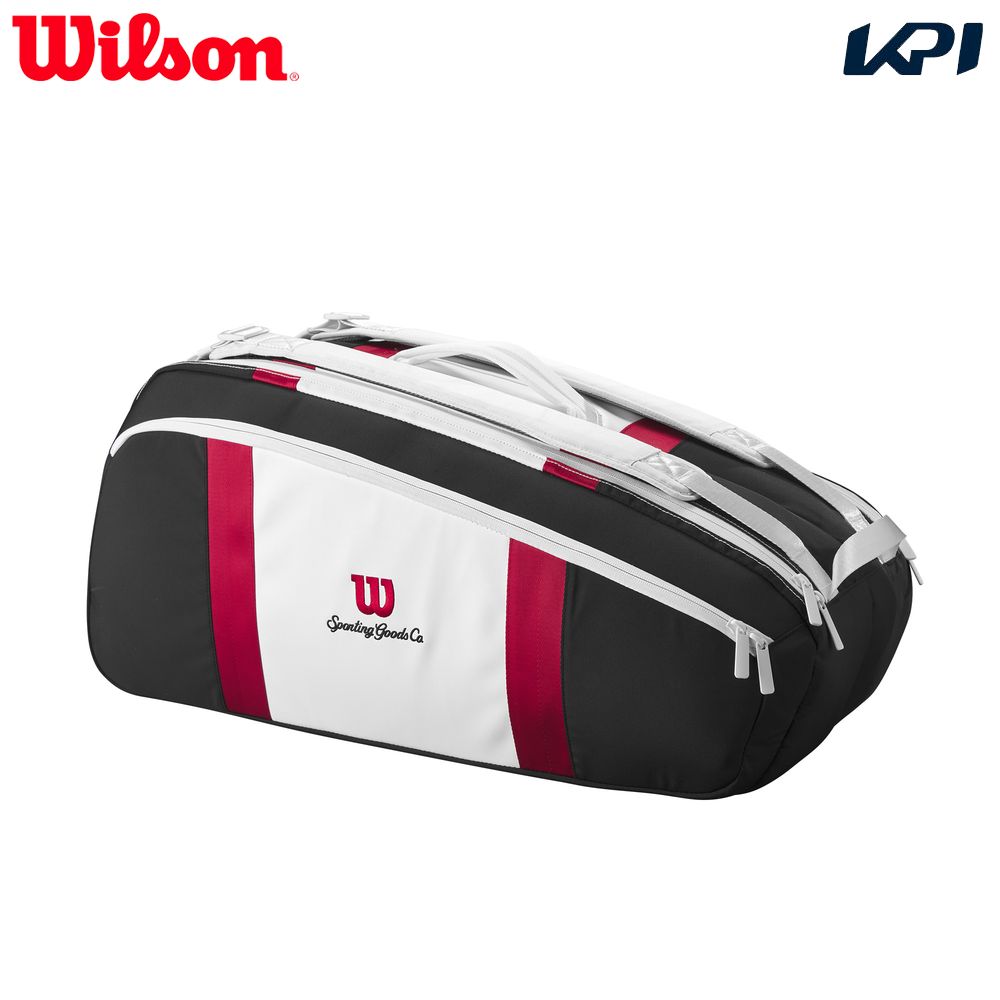 『即日出荷』ウイルソン Wilson テニスバッグ・ケース COURAGE COLLECTION RACQUET BAG 9PK ラケットバッグ 9本収納可能 WR8035401001