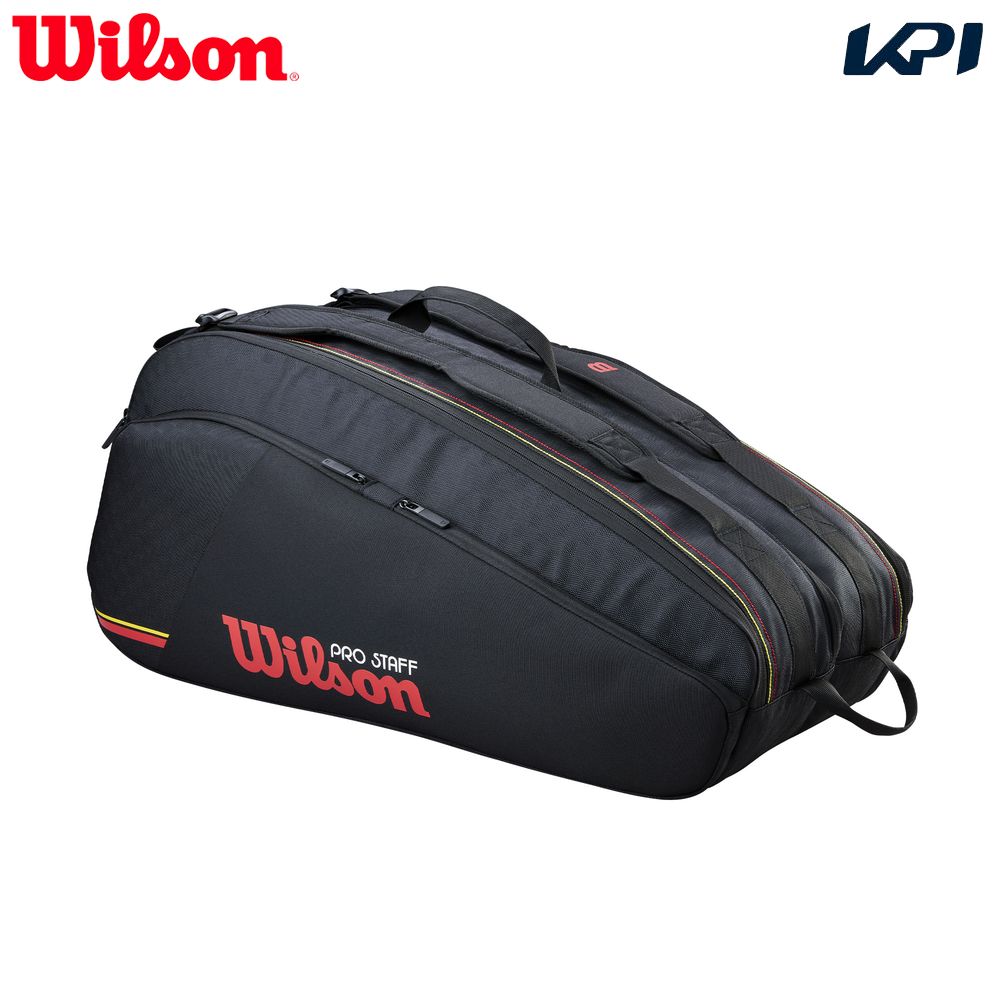 �w�����o�ׁx�E�C���\�� Wilson �e�j�X�o�b�O�E�P�[�X    PRO STAFF CLASSIC 12PK RACKET BAG �v���X�^�b�t�N���V�b�N ���P�b�g�o�b�O WR8051701001