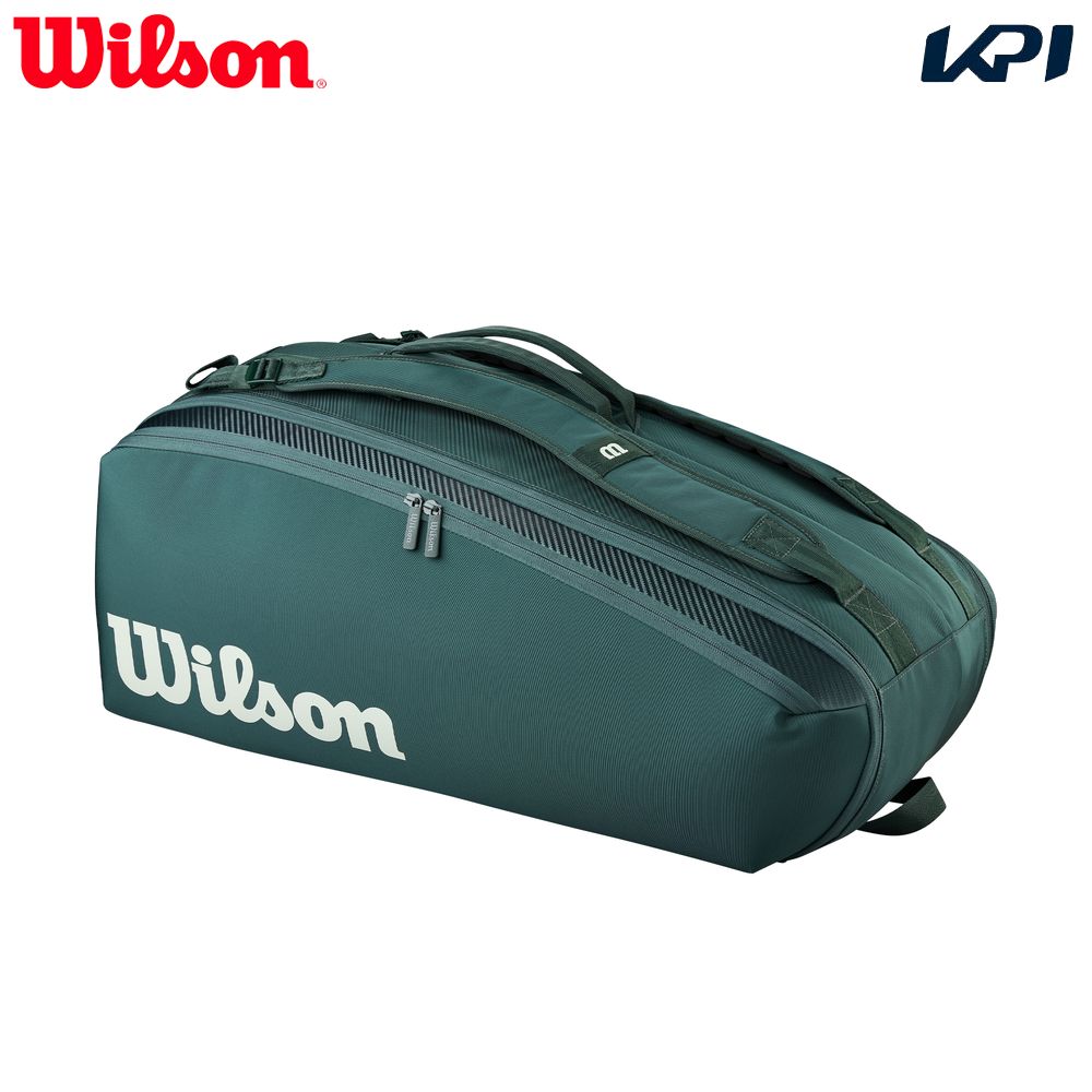 �E�C���\�� Wilson �e�j�X�o�b�O�E�P�[�X    BLADE V10 9PK RACKET BAG Green �u���[�h ���P�b�g�o�b�O WR8056301001