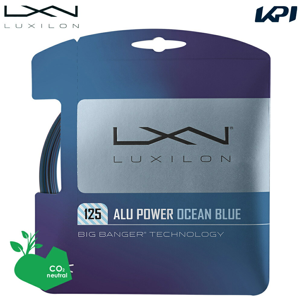 「ポスト投函便で送料無料」「SDGsプロジェクト」ルキシロン LUXILON アルパワー オーシャンブルー 125 OCEAN BLUE 125 単張 WR8309501125『即日出荷』