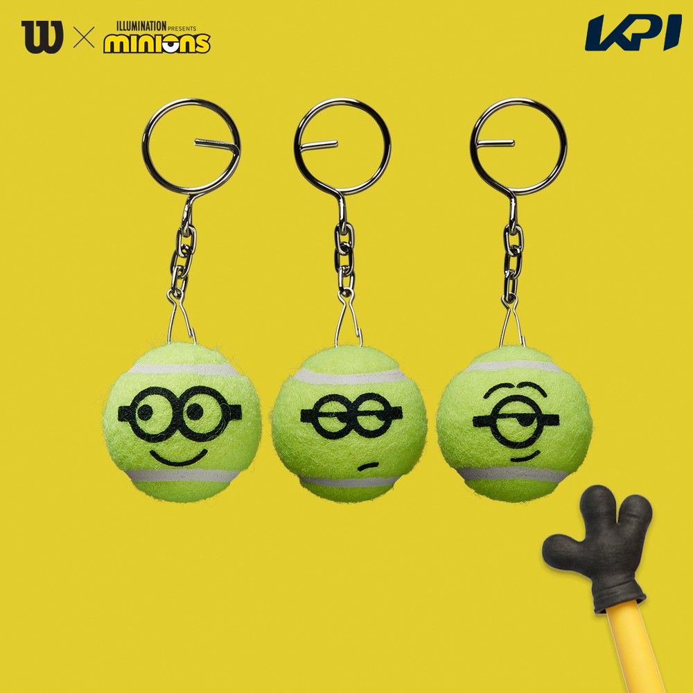 ¨в١٥륽 Wilson ƥ˥꡼  MINIONS KEYCHAIN ߥ˥  1 WR8406501001