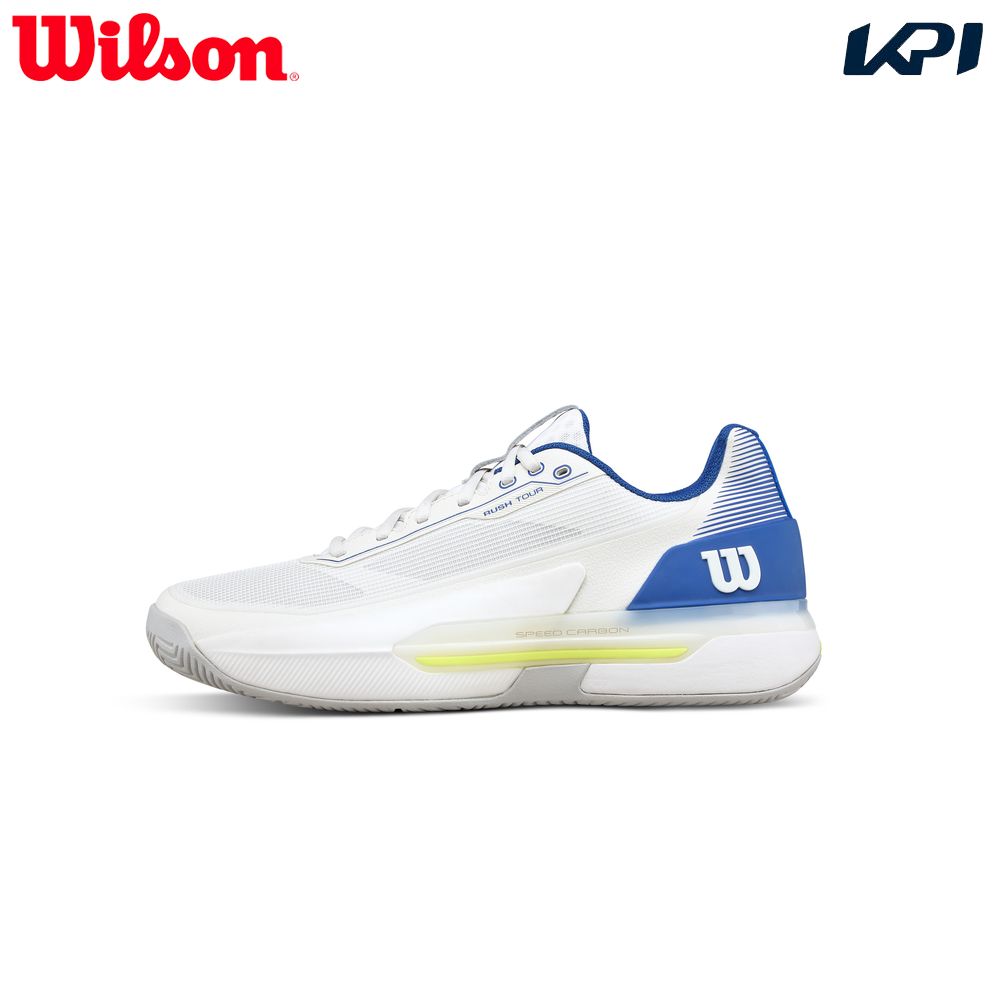 �E�C���\�� Wilson �e�j�X�V���[�Y �����Y   RUSH TOUR 5  Wh/D V Blue/L �I�[���R�[�g�p WRS337220U
