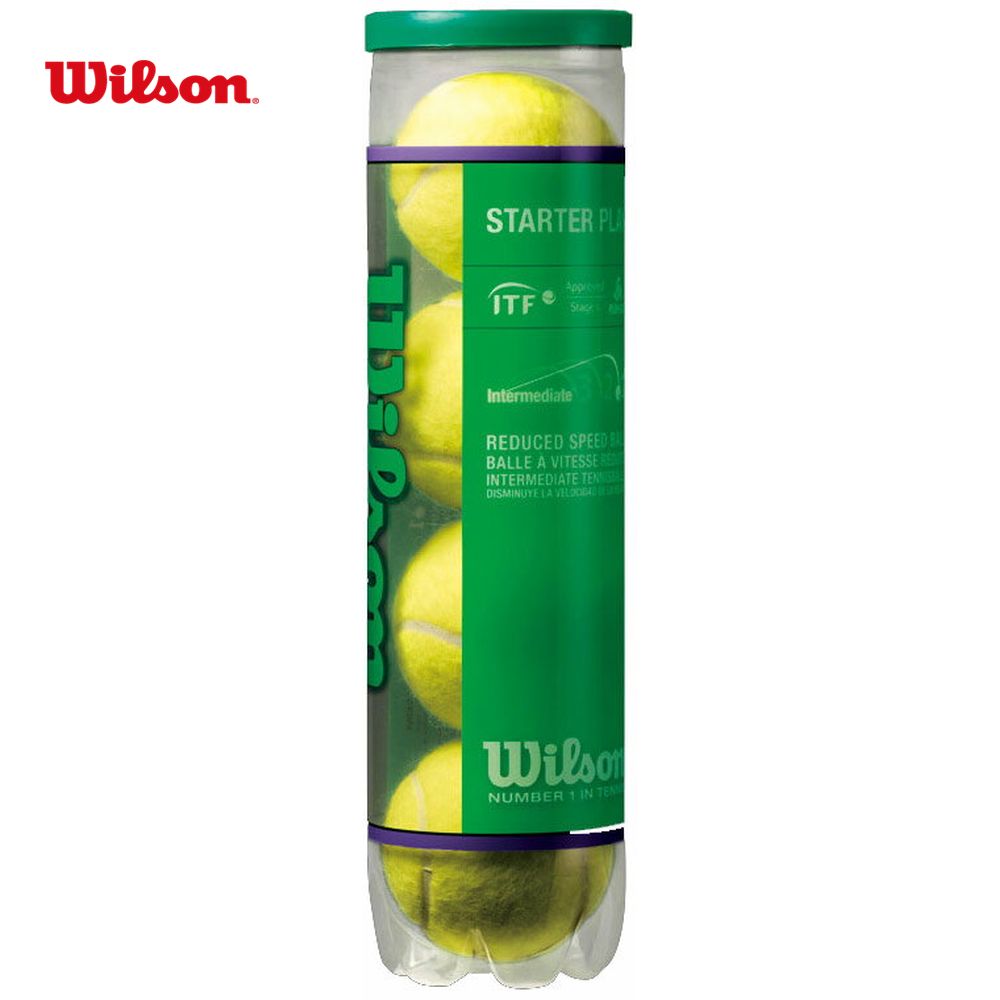 Wilson ウイルソン 「STARTER PLAY BALL スターター・プレイ・ボール  WRT137400」ジュニアボール ステージ1 テニスボール