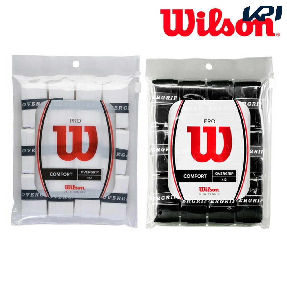 「日本製」Wilson ウイルソン 「プロ・オーバーグリップ 12本入り PRO OVERGRIP 12PK WRZ4022」オーバーグリップテープ 『即日出荷』