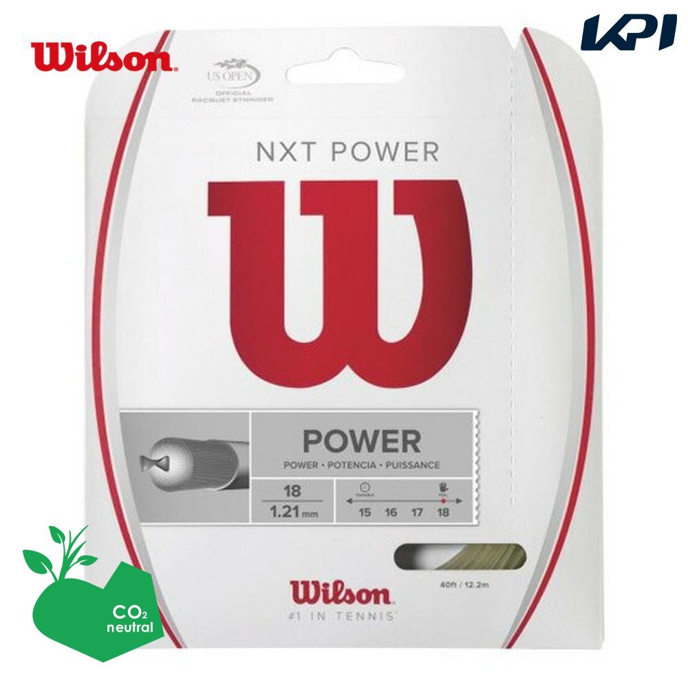 �w�����o�ׁx�uSDGs�v���W�F�N�g�v�E�C���\�� Wilson �e�j�X�K�b�g�E�X�g�����O  NXT POWER 18 NXT�p���[ WRZ941800