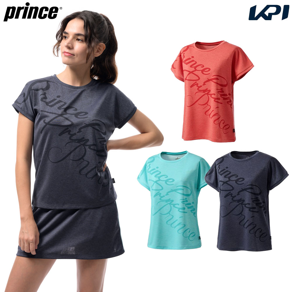 プリンス Prince テニスウェア レディース   Tシャツ WS6059 2026SS
