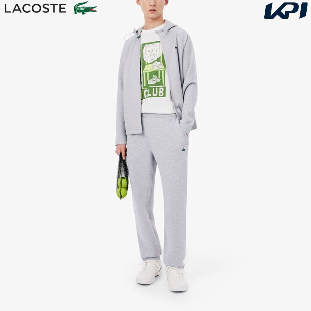 ラコステ LACOSTE テニスウェア メンズ   ストレッチダブルフェイススウェットパンツ XH0142-99-CCA 2026SS「タオルキャンペーン対象」『即日出荷』