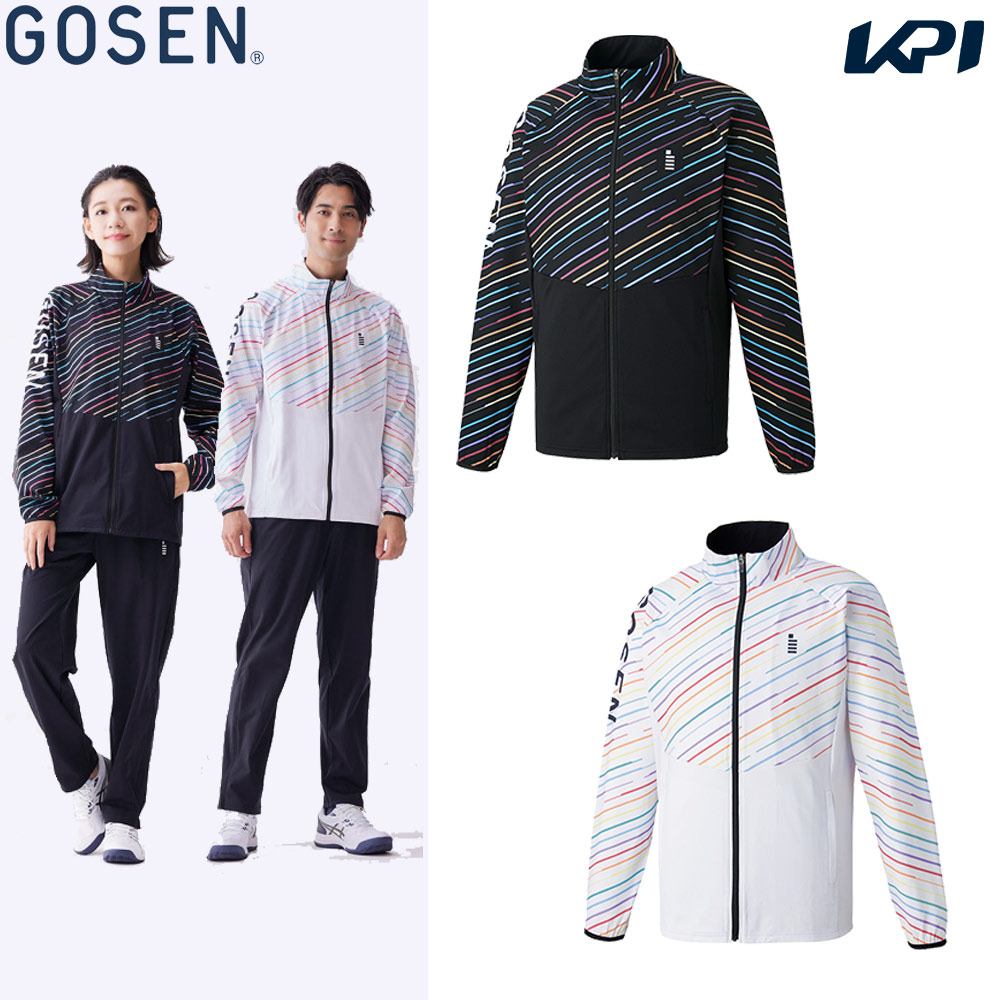ゴーセン GOSEN テニスウェア ユニセックス ウィンドジャケット Y2300 2023SS
