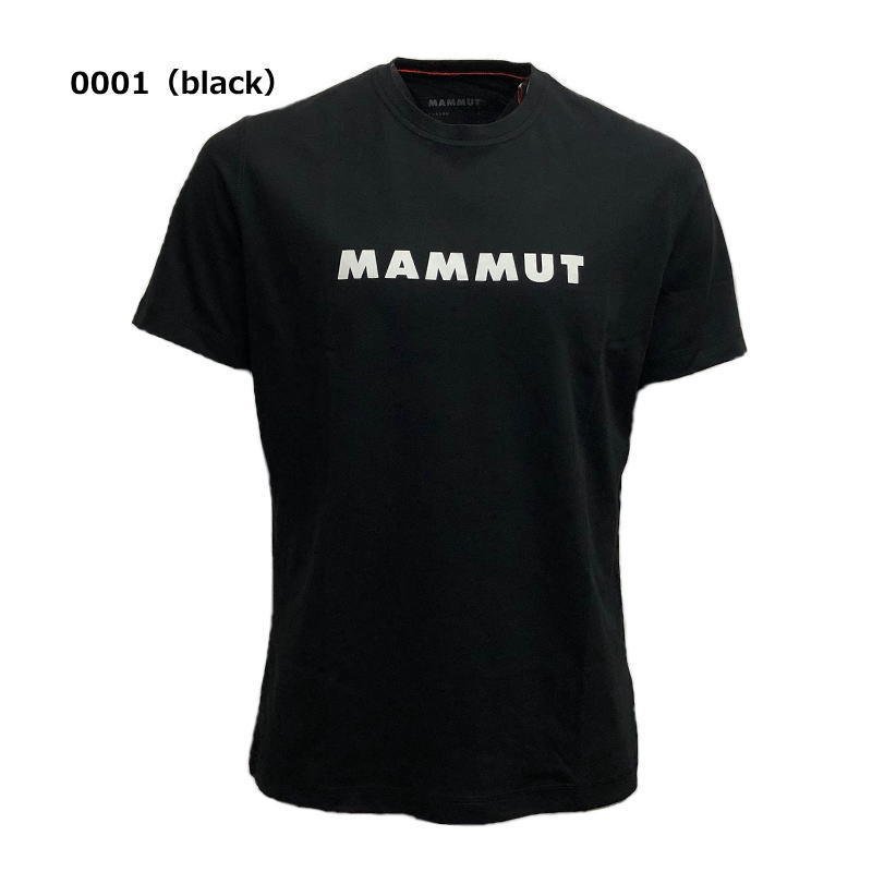 マムート メンズ シャツ 半袖 Tシャツ 丸首 トレーニングウェア 1017-04030 ベーシック ロゴ アウトドア ランニング 登山  ゆうパケット対応 :t2:スポーツ島 通販 