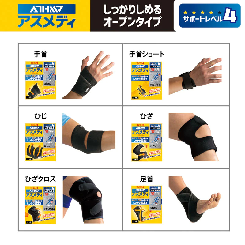 参考用 D&M DM サポーター アスメディ 手首 108618 しっかりしめる 手首