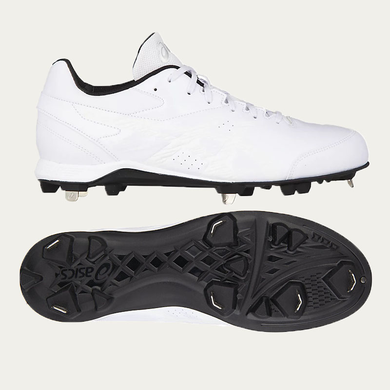 野球用ASICS スパイクシューズneorevive wht wide 28cm アシックス（ASICS）野球スパイク 金具 一般 NEOREVIVE 4