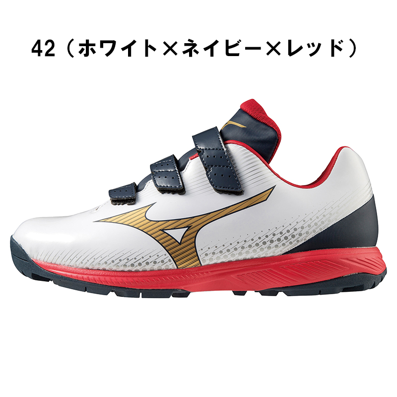ミズノ　トレーニングシューズ ブルーホワイト 楽天市場】【サイズ交換送料無料】マリンブルー×ホワイト ミズノ