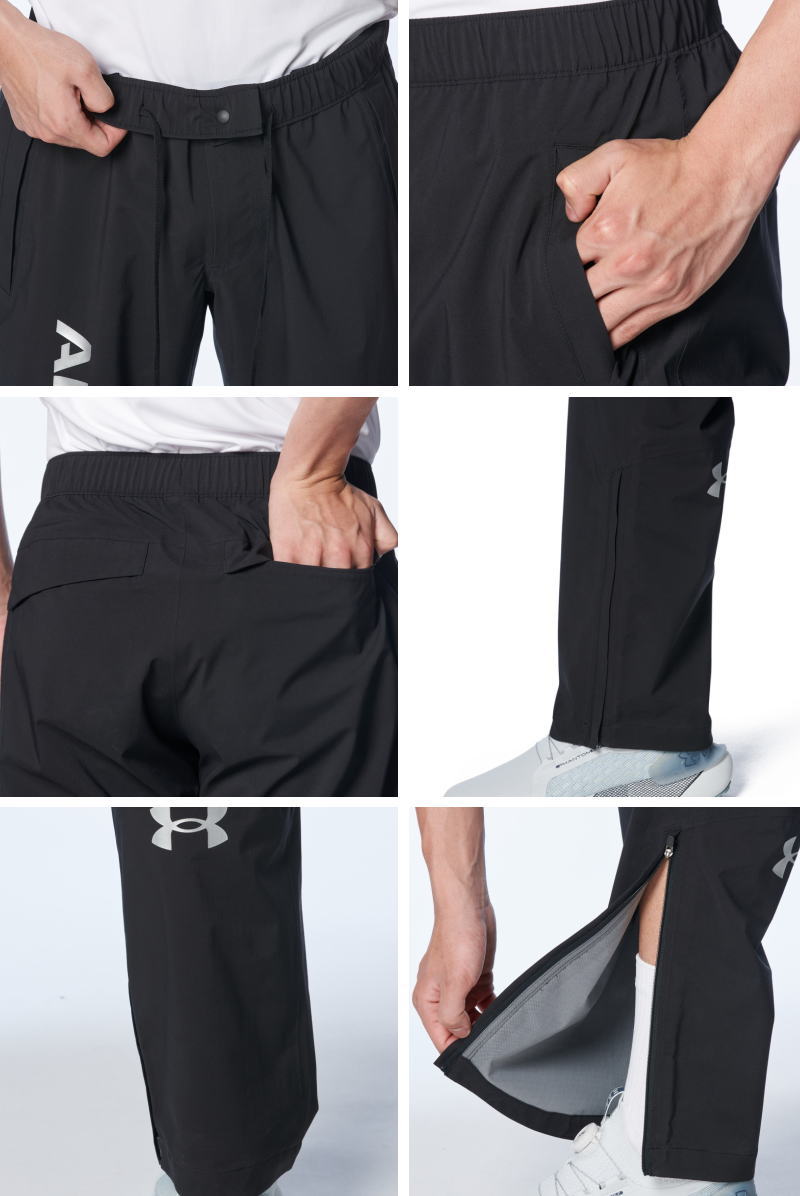 UNDER ARMOUR アンダーアーマー ゴルフ 合羽 パッカブル レイン