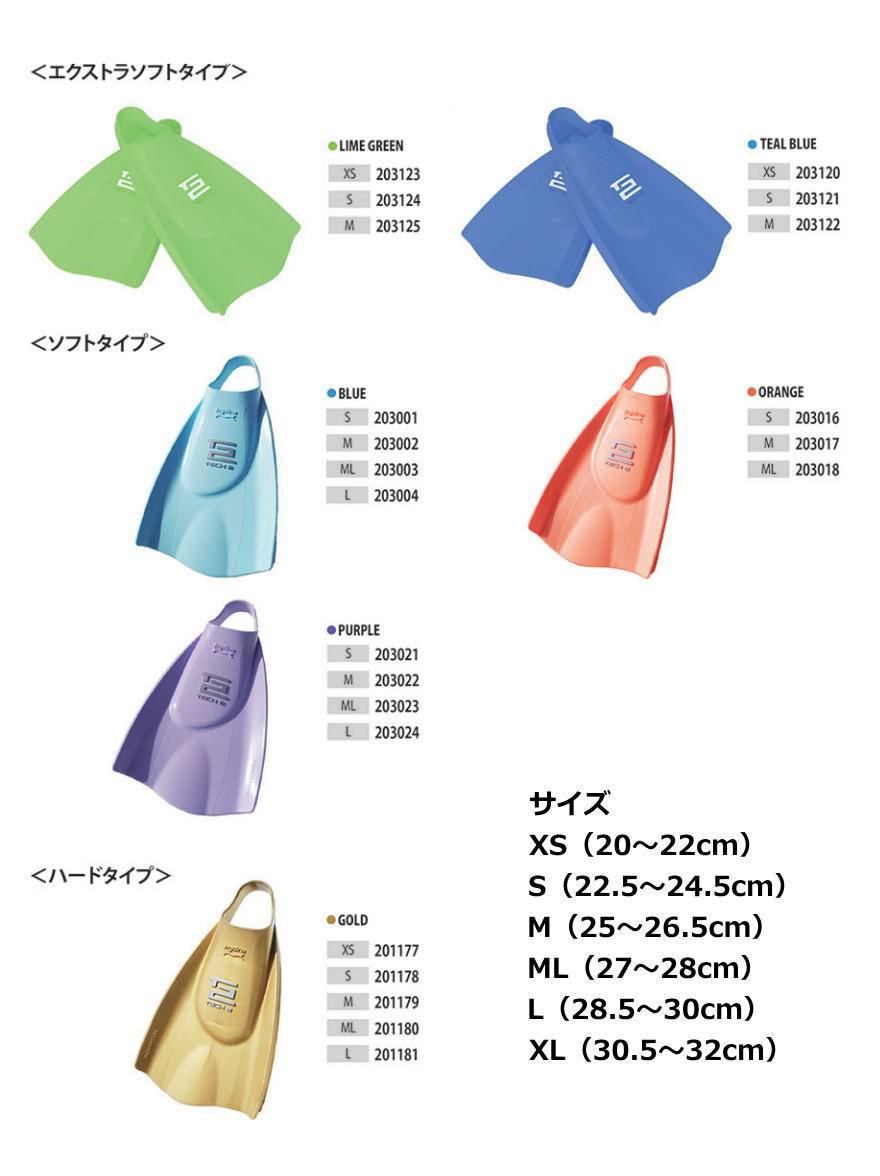 ソルテック 競泳 水泳 フィン ハイドロテック2フィン 左右 練習 SOLTEC