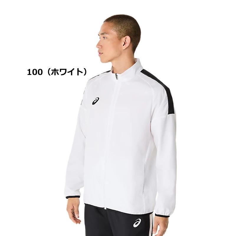 ASICS（アシックス） ジャージ ジャケット メンズ クロスジャージ ロゴ