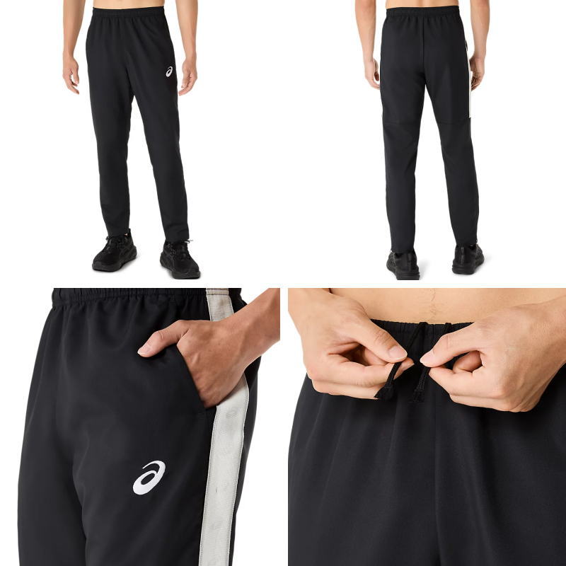 ASICS（アシックス） ジャージ パンツ メンズ クロスジャージ ロゴ