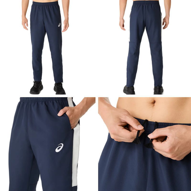 ASICS（アシックス） ジャージ パンツ メンズ クロスジャージ ロゴ