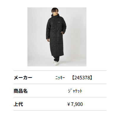 Kappa（カッパ） ベンチコート メンズ コート 中綿入り ロングコート