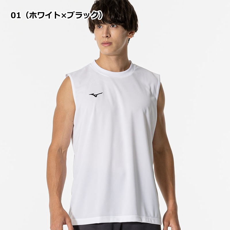 MIZUNO（ミズノ） インナーシャツ メンズ ノースリーブ アンダーシャツ