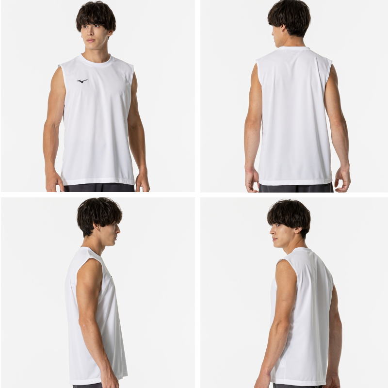 MIZUNO（ミズノ） インナーシャツ メンズ ノースリーブ アンダーシャツ