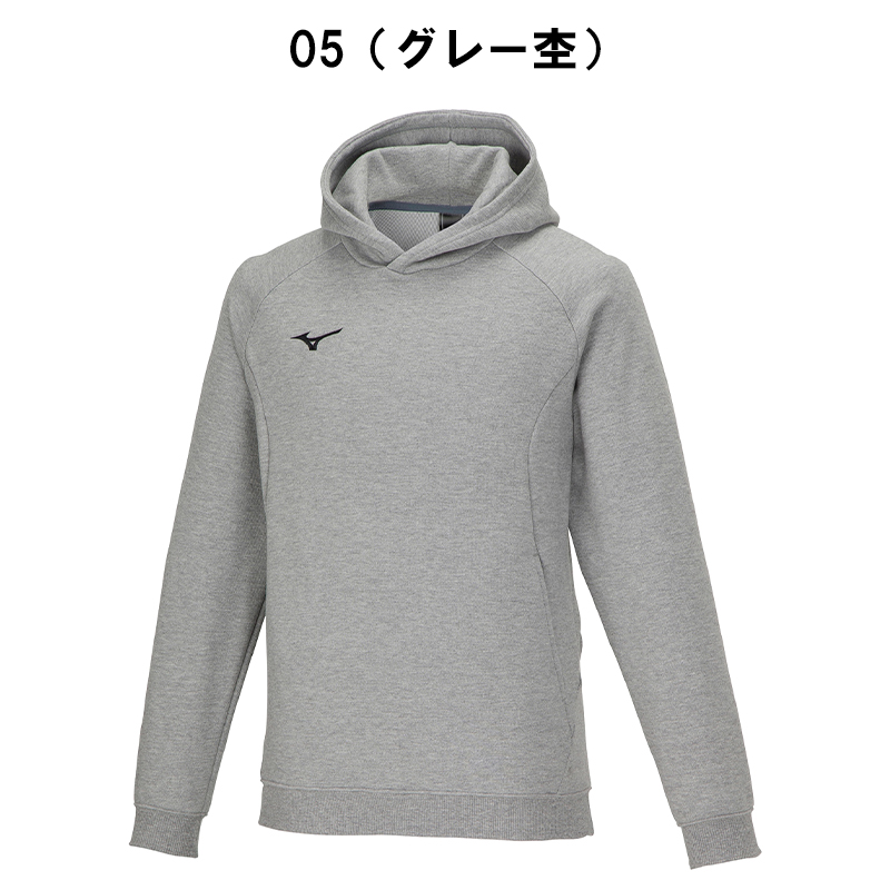 MIZUNO ミズノ テニスウェア パーカー32MCA119グレー メンズM新品 MIZUNO ミズノ トレーニングウェア ソフトニットプルオーバー