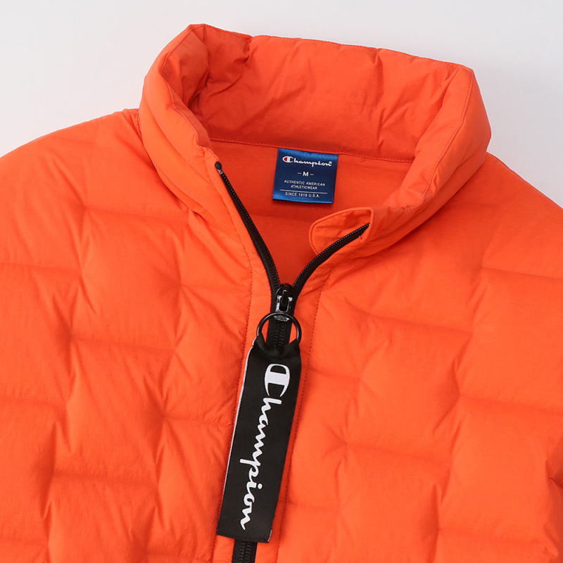 チャンピオン ストレッチ ナイロン ジャケット セットアップ XL オレンジ Amazon | [チャンピオン] ジャケット ストレッチ UVカット 防風