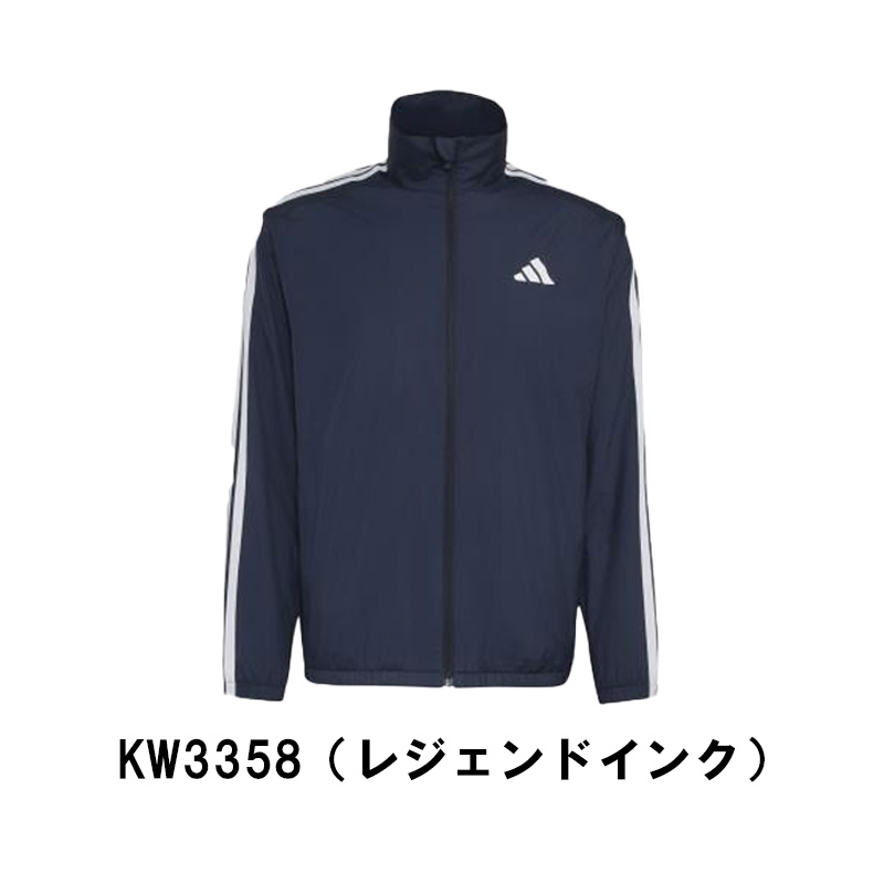 【未使用】タグ付き アディダス スリーストライプ ウィンドブレーカー 上下セット adidas（アディダス） ウインドブレーカー メンズ ジャケット 裏起毛