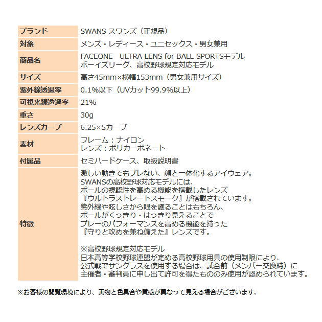 野球サングラス　現在特別値下げ中　来週には元の値段6000円に戻します。 サングラス 超特価市！ 激安セール品大集合！ 野球用品スワロースポーツ