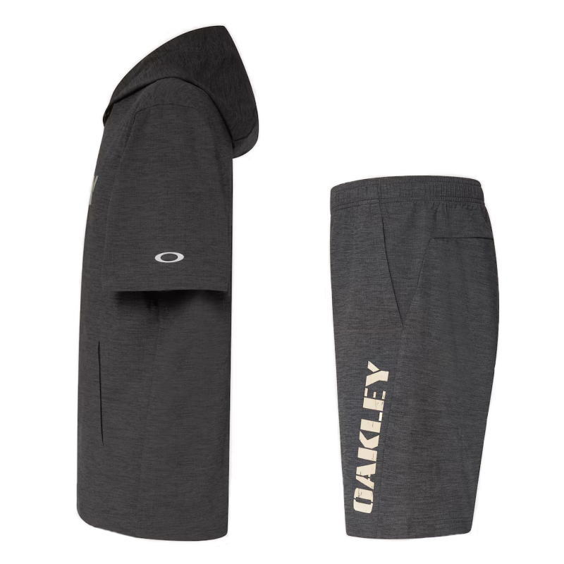 OAKLEY オークリー トレーニングウェア 半袖 ハーフパンツ 上下セット！ foa406364-728-1.jpg