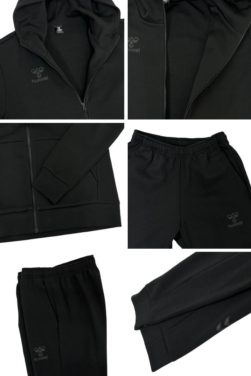 [新品]ヒュンメル トレーニングウエアS hummel（ヒュンメル） スウェット 上下セット メンズ トレーニング