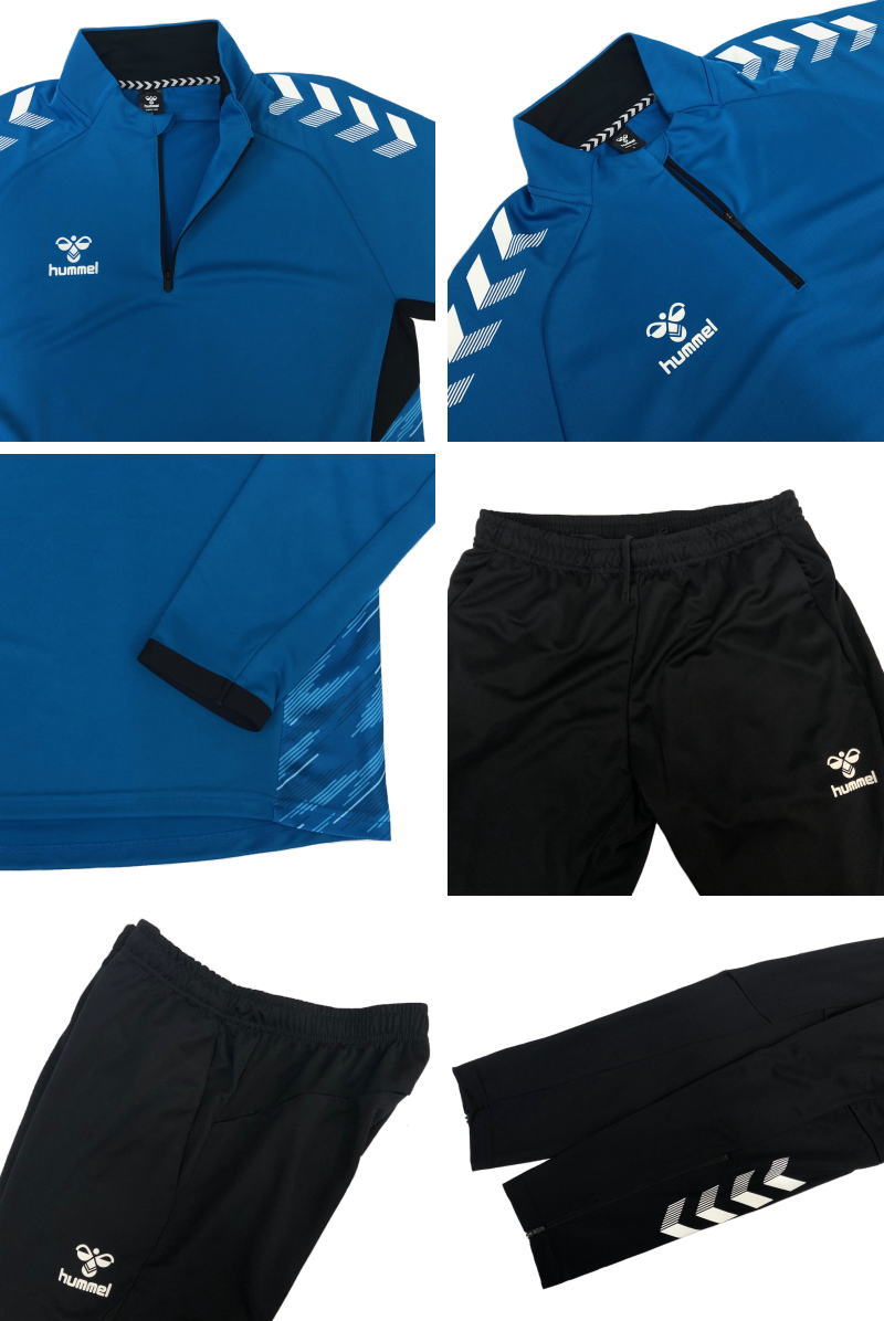 hummel ヒュンメル ジャージ 上下 メンズ トレーニングウェア