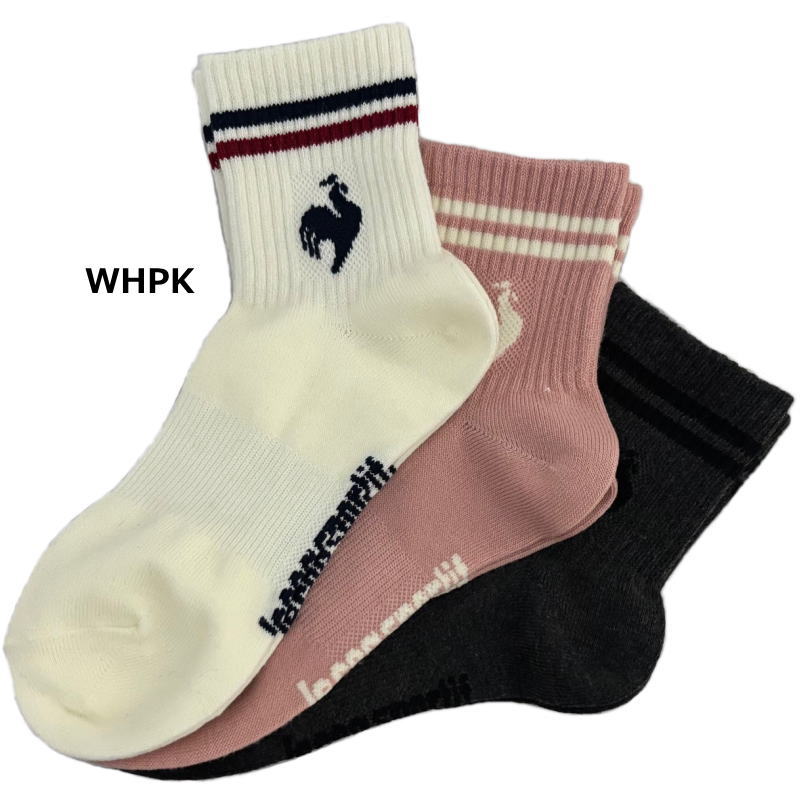le coq sportif（ルコックスポルティフ） ソックス 3P ルコック 靴下 3