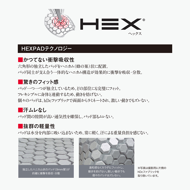 HEX GKシャツ ショートスリーブ - McDavid｜サポータ－ブランド