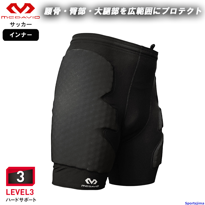 や*ち様 McDavid パッド付きハーフパンツ 黒 フットボールパンツ　黒　M HEX® Padded Protective Bottoms | McDavidUSA