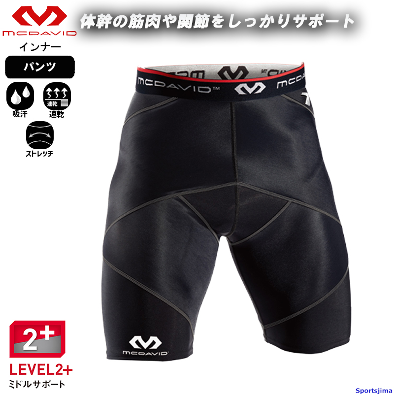 マクダビッド (McDavid) コンプレッション インナー パッド付 吸汗速乾 Amazon.co.jp: マクダビッド (McDavid) コンプレッション