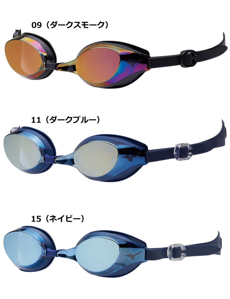 MIZUNO（ミズノ） ゴーグル 水泳 メンズ レディース フィットネス