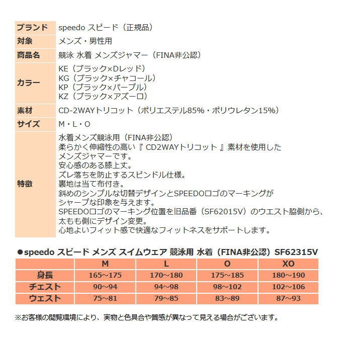 speedo のVパンツサイズL speedo メンズ インナーショーツ 男性用 speedo（スピード