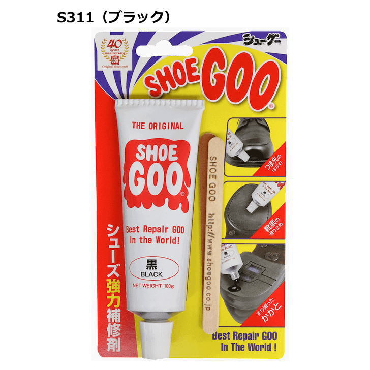 シューグー シューズ強力補修剤 100g ホワイトベアー 靴 靴ケア用品 かかと つま先 靴底 修理 補修 補強 用品 SHOE GOO  定形外郵便（規格外）対応 :item84:スポーツ島 - 通販 - Yahoo!ショッピング