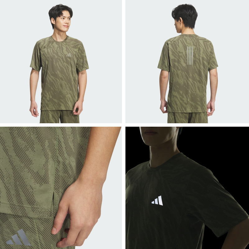 adidas（アディダス） メンズ Tシャツ ハーフパンツ 上下セット