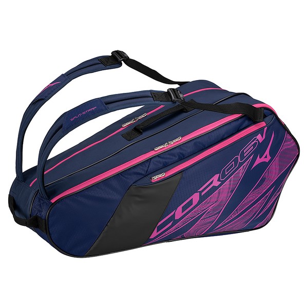 MIZUNO（ミズノ） ラケットバッグ 6本入れ 56L ラケットケース テニス