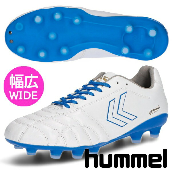 hummel サッカー、フットサル スパイク シューズ（色：ホワイト系