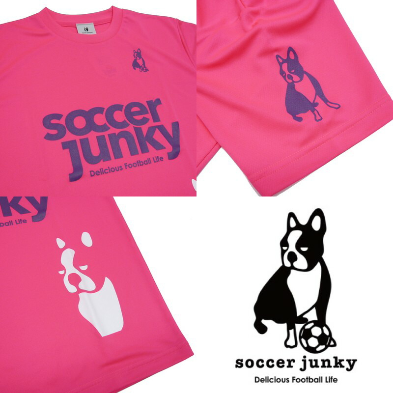 SoccerJunky（サッカージャンキー） プラシャツ Tシャツ 半袖 PANDIANI