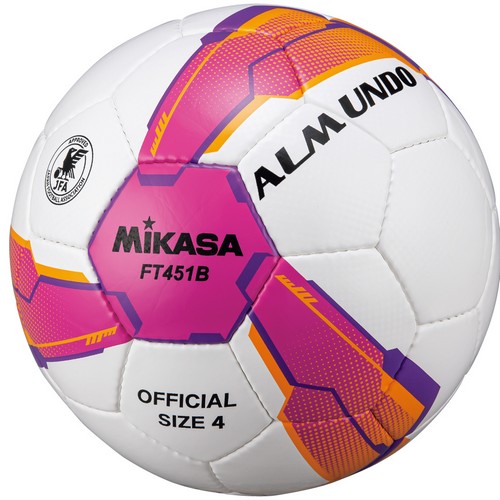 ミカサ検定４号球・FT451B・アルムンド・６個セット・ネーム入 MIKASA（スポーツ） ミカサ サッカーボール 4号球 小学生用 検定