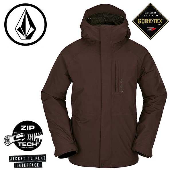 VOLCOM（ボルコム） スノーボードウェア DUA GORE-TEX Jacket BRN