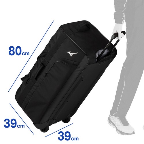 新品未使用 ミズノ キャスターバック 115Ｌ 遠征 大容量 MIZUNO ミズノ キャスターバッグ キャリーバッグ 遠征バッグ