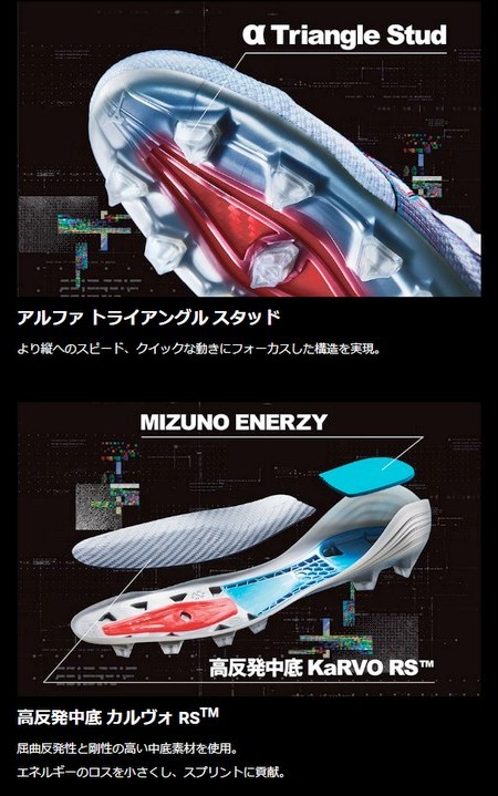 MIZUNO ミズノ サッカースパイク アルファ α EILTE エリート
