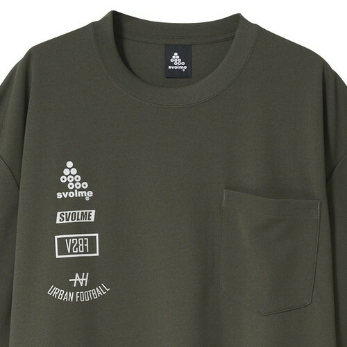 Lサイズ　スボルメ　プラシャツプラパン　ホワイトブラック SVOLME スボルメ プラシャツ Tシャツ 長袖 シンプルロゴロング