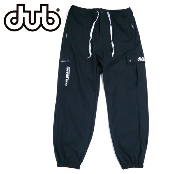 ダブブランド DUB BRAND スノーボードウェア CARGO STYLE Pants Black