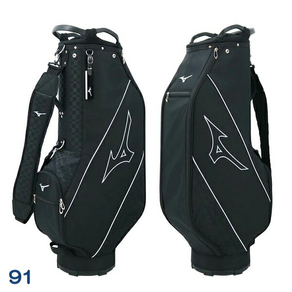 【送料込み】廃盤　MIZUNO ミズノ ゴルフバッグ キャディバッグ 5分割 MIZUNO（ミズノ） （メンズ）ゴルフ キャディバッグ カート式 9.5型 5